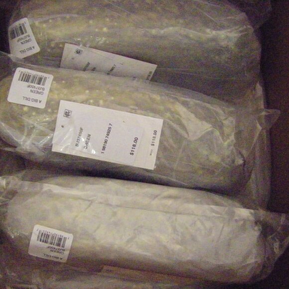 Betsey Johnson Kitsch A Big Dill Crossbody Green Rhinestones NWT - Picture 11 of 13